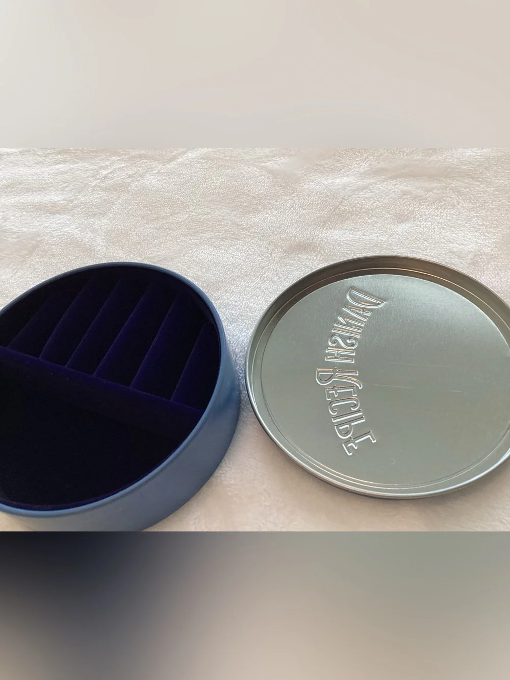 Anthropologie Jewelry Box Sweets Tin Danish Cookies Trinket Container New